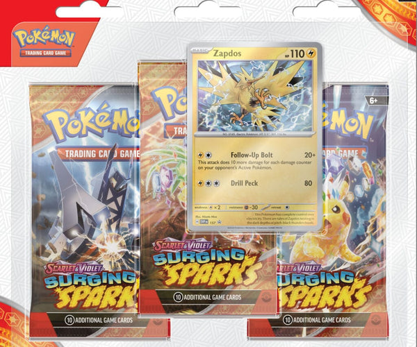 card binder zipper Pokemon TCG: SV08 - Surging Sparks