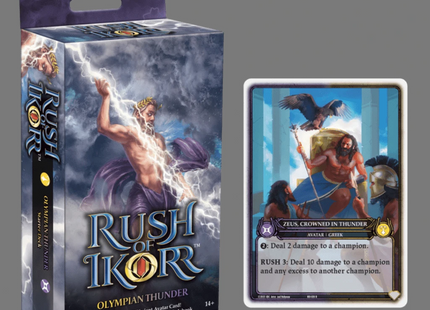 Gamers Guild AZ Wholesale Rush of Ikorr: Olympian Thunder Starter Deck (Pre-Order) Southern Hobby