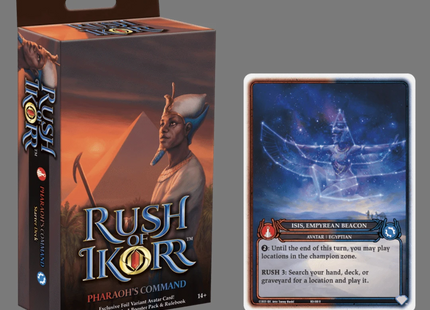 Gamers Guild AZ Wholesale Rush of Ikorr: Pharoah's Command Starter Deck (Pre-Order) Southern Hobby