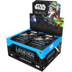 Gamers Guild AZ Wholesale Star Wars: Unlimited - Legends of the Force - Booster Display (Pre-Order) STREET DATE: 07/04/2025 - PRICE: $80.89 - Due By - 05/10/2025 Asmodee
