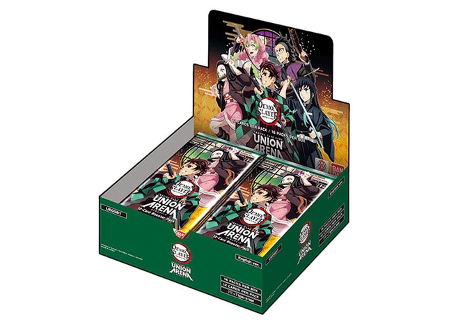 Gamers Guild AZ Wholesale Union Arena Card Game: Demon Slayer - Kimetsu No Yaiba - Booster Box

 - Street Date: 01/24/2025 -Price: $49.99 Gamers Guild AZ