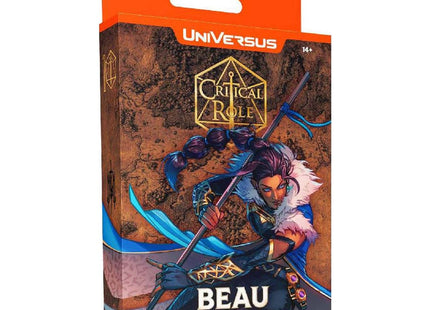 Gamers Guild AZ Wholesale UniVersus CCG: Critical Role - Heroes of Exandria - Beau Starter Deck - Street Date:  03/07/205 - ORDER DUE BY: 10/28/2024 Price: $9.56 Southern Hobby