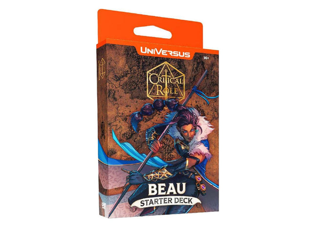 Gamers Guild AZ Wholesale UniVersus CCG: Critical Role - Heroes of Exandria - Beau Starter Deck - Street Date:  03/07/205 - ORDER DUE BY: 10/28/2024 Price: $9.56 Southern Hobby