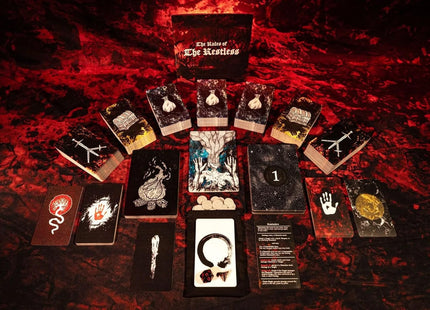 Gamers Guild AZ Winslow Dumaine The Restless: A Hand-Drawn Cooperative Tabletop Horror Game (Pre-Order) Southern Hobby