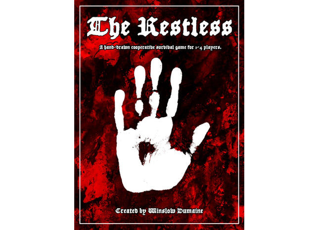 Gamers Guild AZ Winslow Dumaine The Restless: A Hand-Drawn Cooperative Tabletop Horror Game (Pre-Order) Southern Hobby