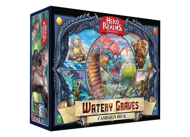 Gamers Guild AZ Wise Wizard Games Hero Realms Watery Graves (Pre-Order) - Street Date: 10/22/2024 ORDER DUE BY: 9/13/2024 -  Price: $20.39 ACD Distribution