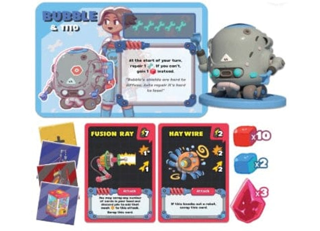 Gamers Guild AZ Wise Wizard Games Robot Quest Arena: Bubble & Tito Pack Expansion (Pre-Order) AGD