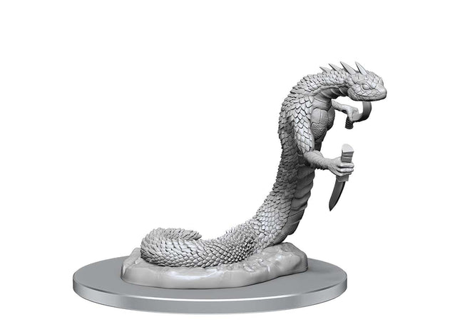 Gamers Guild AZ WizKids Critical Role: Unpainted Miniatures: W4 Serpentfolk And Serpentfolk Ghost GTS