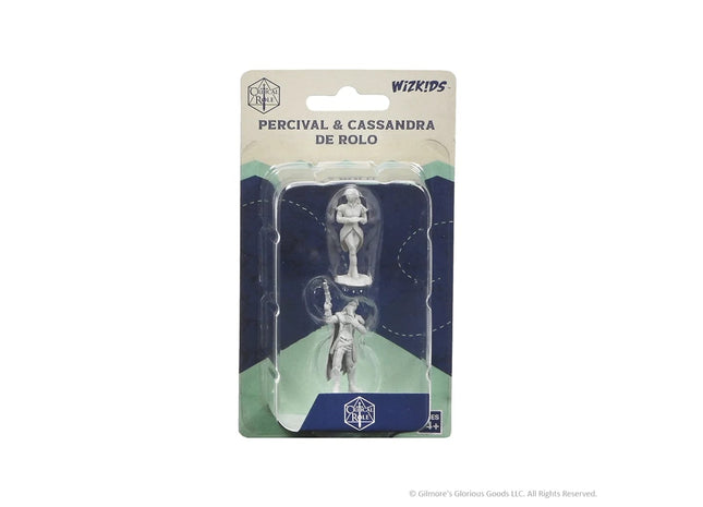 Gamers Guild AZ WizKids Critical Role: Unpainted Miniatures: W5 Lucien Tavelle & Cree Deeproots GTS