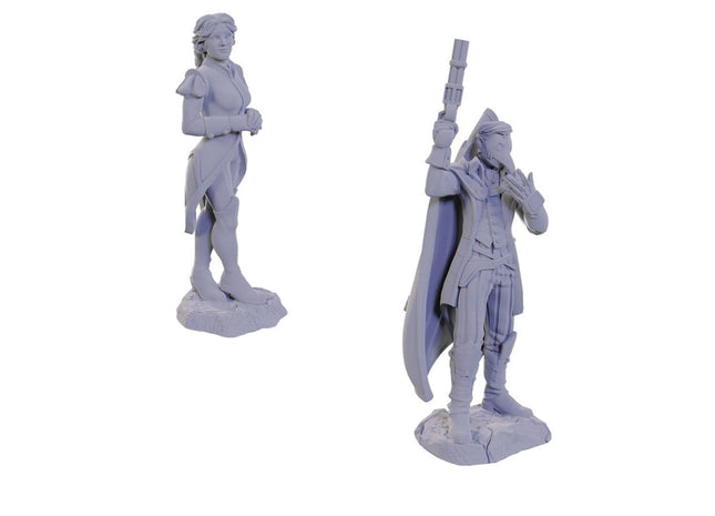 Gamers Guild AZ WizKids Critical Role: Unpainted Miniatures: W5 Percival & Cassandra De Rolo GTS