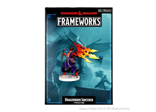 Gamers Guild AZ WizKids D&D Frameworks - Dragonborn Sorcerer (Female) GTS