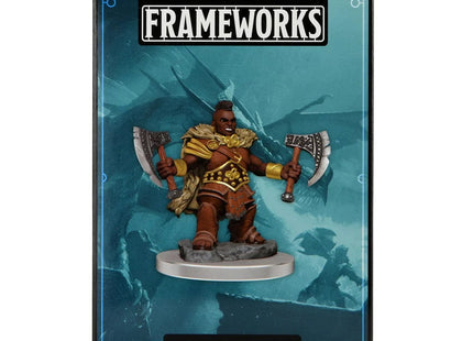 Gamers Guild AZ WizKids D&D Frameworks - Dwarf Barbarian (Female) GTS