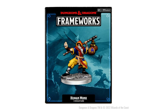 Gamers Guild AZ WizKids D&D Frameworks - Human Monk (Male) GTS