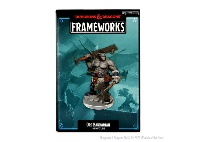 Gamers Guild AZ WizKids D&D Frameworks - Orc Barbarian (Male) GTS