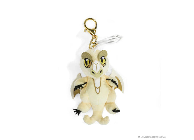 Gamers Guild AZ WizKids Dungeons And Dragons: 3-Inch Plush Charms: Gem Wyrmlings - Crystal (Pre-Order) GTS