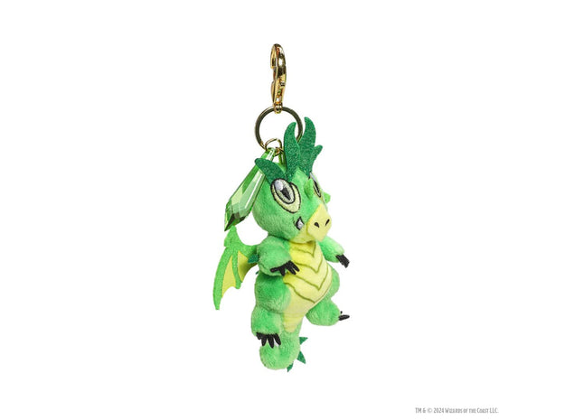 Gamers Guild AZ WizKids Dungeons And Dragons: 3-Inch Plush Charms: Gem Wyrmlings - Emerald (Pre-Order) GTS