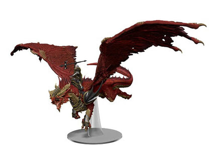 Gamers Guild AZ WizKids Dungeons And Dragons: Icons Of The Realms Miniatures Set 25: Dragonlance Shadow Of The Dragon: Kansaldi On Red Dragon Premium Figure GTS