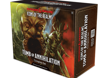 Gamers Guild AZ WizKids Dungeons And Dragons: Icons of the Realms - Tomb of Annihilation Complete Set (Pre-Order) GTS