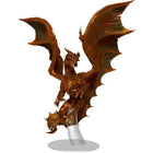 Gamers Guild AZ WizKids Dungeons And Dragons Miniatures: Icons Of The Realms: Adult Copper Dragon Premium Figure GTS