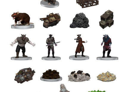 Gamers Guild AZ WizKids Dungeons And Dragons Miniatures: Icons Of The Realms: Adventure In A Box: Wererat Den GTS