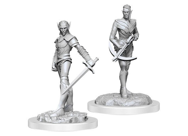 Gamers Guild AZ WizKids Dungeons And Dragons Nolzur's Marvelous Miniatures: W18 Drow Fighters GTS