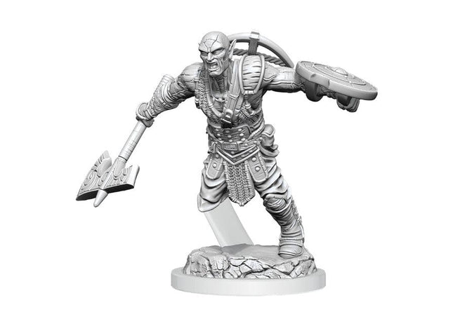 Gamers Guild AZ WizKids Dungeons And Dragons Nolzur's Marvelous Miniatures: W20 Earth Genasi Fighter GTS