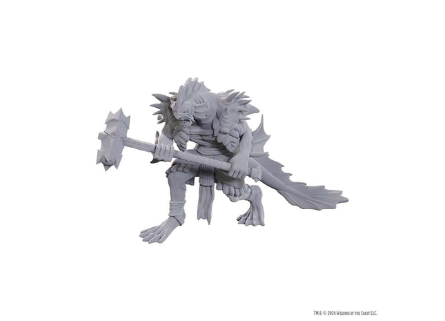 Gamers Guild AZ WizKids Dungeons And Dragons Nolzur'S Marvelous Miniatures: W25 Sahuagin Coral Smasher (Pre-Order) GTS