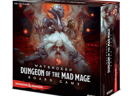 Gamers Guild AZ WizKids Dungeons And Dragons: Waterdeep: Dungeon Of The Mad Mage Adventure System Board Game (Standard Edition) GTS