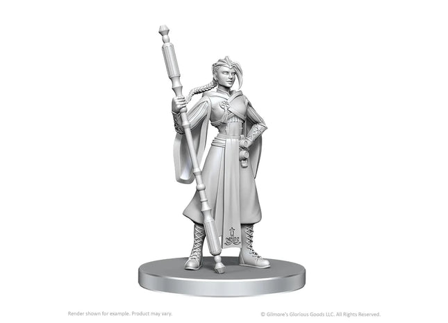 Gamers Guild AZ WizKids Dungeons & Dragons: Critical Role Unpainted Miniatures - Beauregard Lionett & Caleb Widogast (Pre-Order) AGD