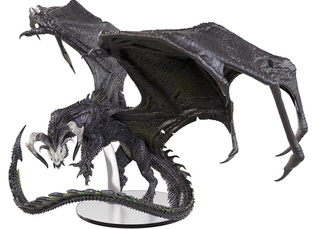 Gamers Guild AZ WizKids Dungeons & Dragons: Icons of the Realms - Adult Black Dragon (Pre-Order) AGD
