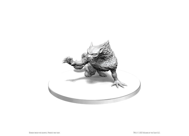 Gamers Guild AZ WizKids Dungeons & Dragons: Nolzur's Marvelous Unpainted Miniatures - Barghest (Pre-Order) AGD