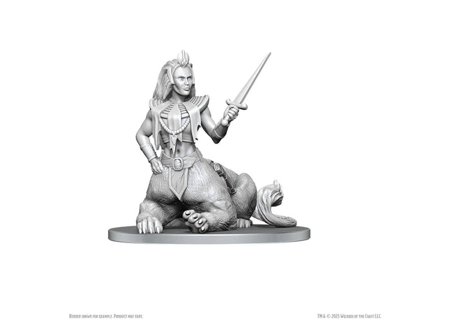 Gamers Guild AZ WizKids Dungeons & Dragons: Nolzur's Marvelous Unpainted Miniatures - Lamia (Pre-Order) AGD