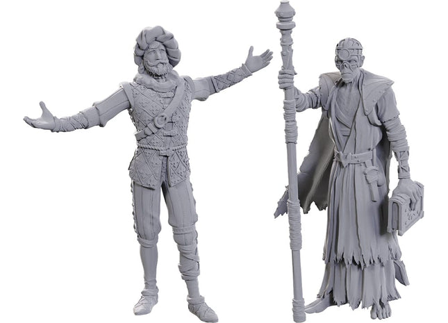 Gamers Guild AZ WizKids Dungeons & Dragons: Nolzur's Marvelous Unpainted Miniatures - Special BG3 Edition: Volo & Withers (Pre-Order) AGD