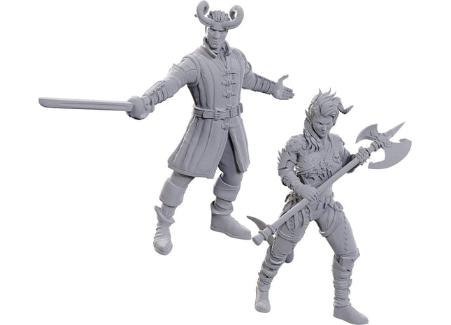 Gamers Guild AZ WizKids Dungeons & Dragons: Nolzur's Marvelous Unpainted Miniatures - Special BG3 Edition: Wyll & Karlach (Pre-Order) AGD