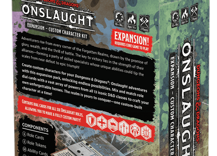 Gamers Guild AZ WizKids Dungeons & Dragons: Onslaught: Custom Character Kit (Pre-Order) AGD