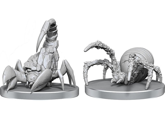 Gamers Guild AZ WizKids Pathfinder Battles Deep Cuts: Cave Scorpion & Hunting Spider Miniature (Pre-Order) AGD