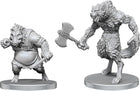 Gamers Guild AZ WizKids Pathfinder Battles Deep Cuts: Werewolf & Wereboar Miniature (Pre-Order) AGD