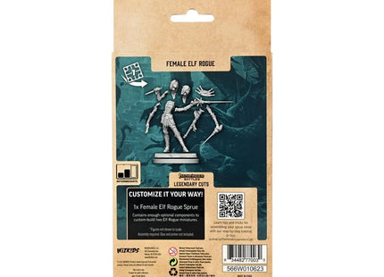 Gamers Guild AZ WizKids Pathfinder Legendary Cuts: Female Elf Rogue AGD