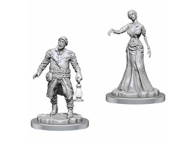 Gamers Guild AZ WizKids Wizkids Deep Cuts Unpainted Miniatures: W18 Zombies GTS