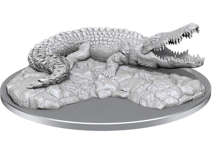 Gamers Guild AZ WizKids Wizkids Deep Cuts Unpainted Miniatures: W21 Giant Crocodile GTS