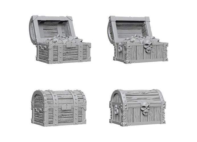 Gamers Guild AZ WizKids WZK72590 Wizkids Minis: Deep Cuts Wave 2- Chests Southern Hobby