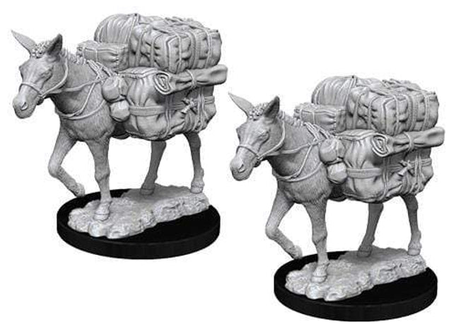 Gamers Guild AZ WizKids WZK73552 WizKids Minis: Deep Cuts Wave 7- Pack Mule Southern Hobby