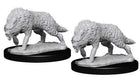 Gamers Guild AZ WizKids WZK73553 WizKids Minis: Deep Cuts Wave 7- Timber Wolves Southern Hobby