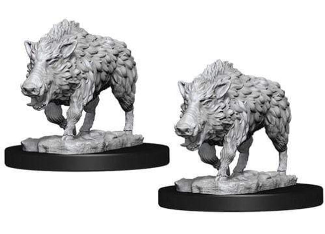 Gamers Guild AZ WizKids WZK73554 WizKids Minis: Deep Cuts Wave 7- Wild Boar Southern Hobby