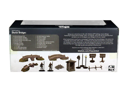 Gamers Guild AZ WizKids WZK74108 WizKids 4D Settings: Stone Bridge AGD