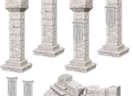 Gamers Guild AZ WizKids WZK90046 Wizkids Minis: Deep Cuts Wave 11- Pillars & Banners Southern Hobby