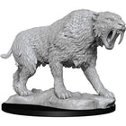 Gamers Guild AZ WizKids WZK90272 Wizkids Minis: Deepcuts Wave 14- Saber-Toothed Tiger Southern Hobby