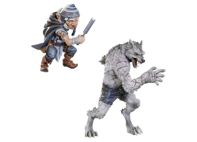 Gamers Guild AZ WizKids WZK90411 Critical Role: Unpainted Miniatures: Chetney Pock O'Pea & Werewolf (Pre-Order) AGD