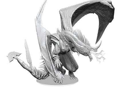 Gamers Guild AZ WizKids WZK90798 Dungeons & Dragons: Nolzur's Marvelous Unpainted Miniatures - Ancient Blue Dragon (Pre-Order) Southern Hobby