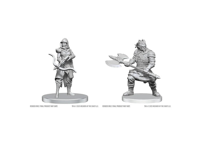 Gamers Guild AZ WizKids WZK90809 Dungeons & Dragons: Nolzur's Marvelous Miniatures - Assassin & Berserker (Pre-Order) ACD Distribution